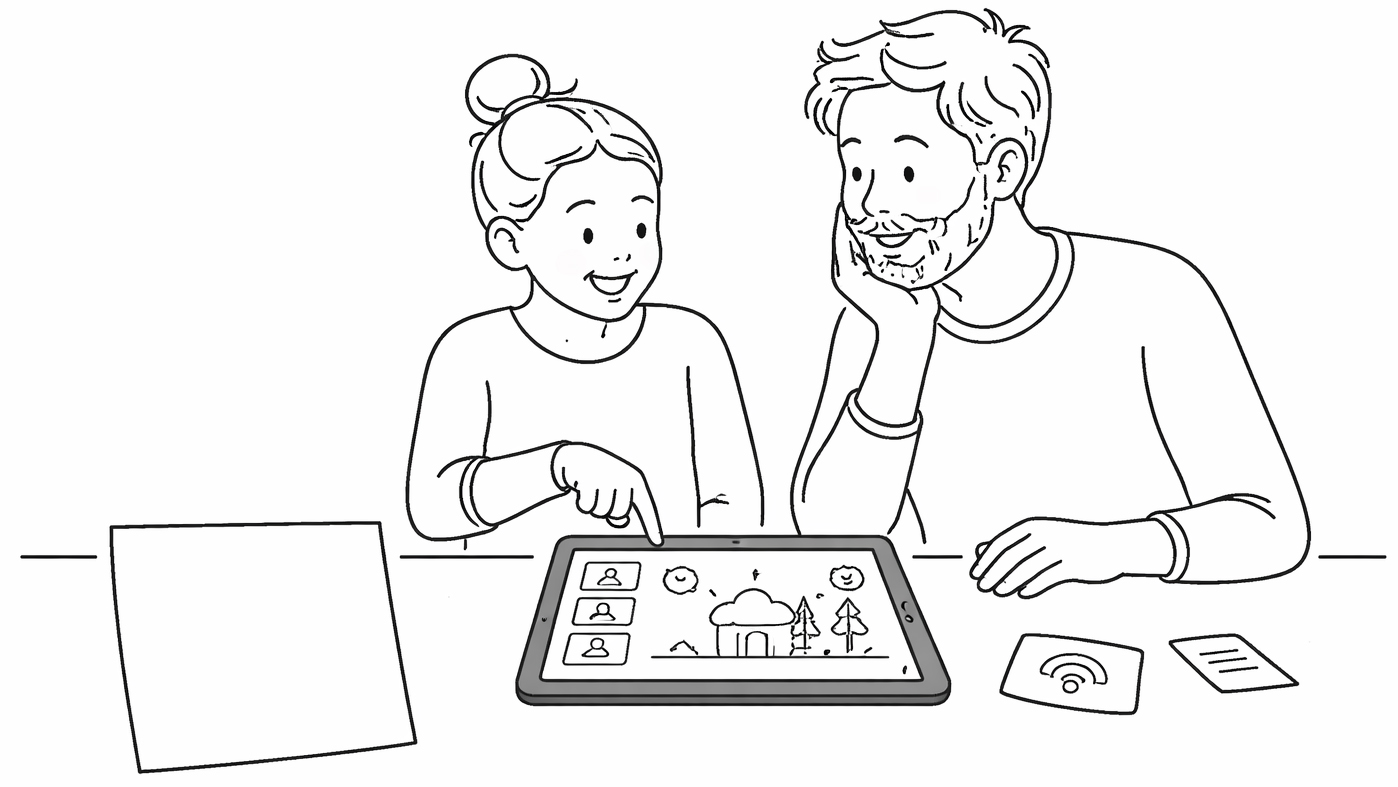 Play Station: Child Explains, Parent Listens