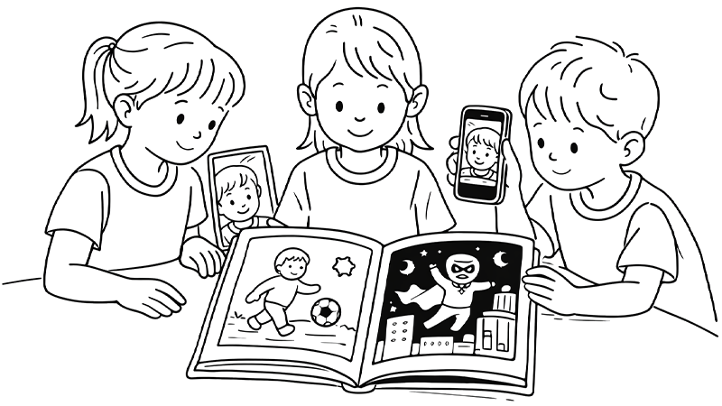 Picture Book About Media