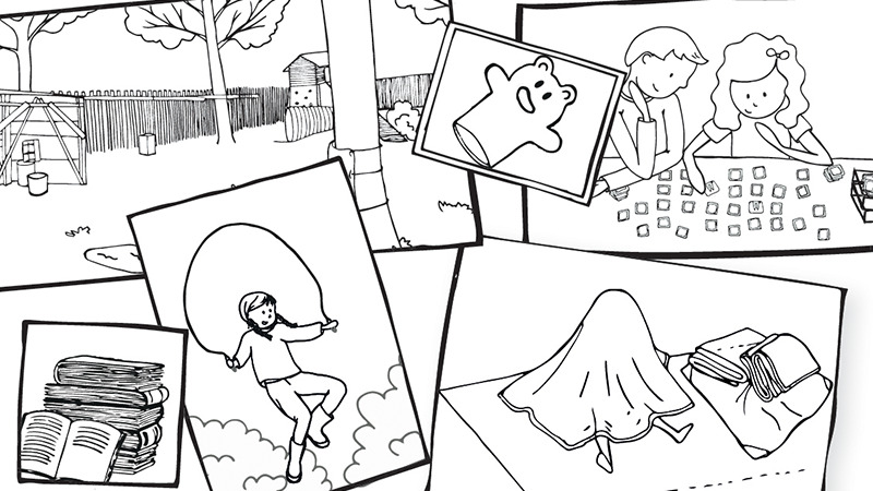 What do you like (doing) in kindergarten?