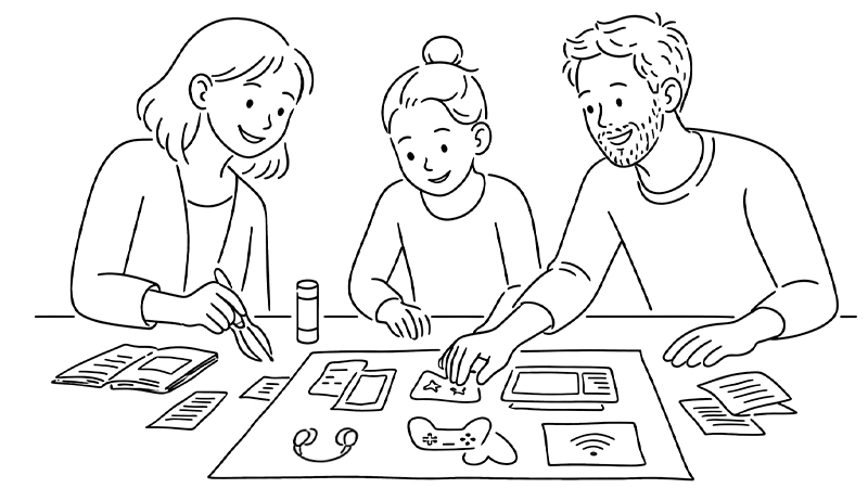 Play Station: Child Explains, Parent Listens