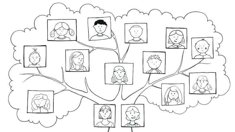 Classroom family tree