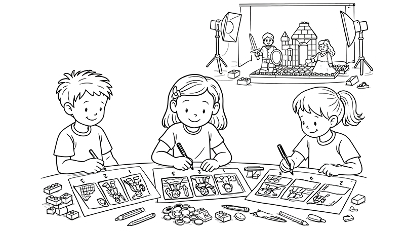 Storytelling – Storyboard / Shooting Script