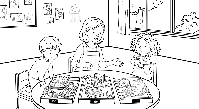 Media Sorting Game